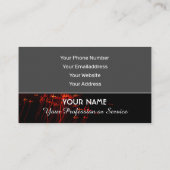 花火エレガントサービスの名刺 名刺 (裏面)