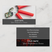 花火エレガントサービスの名刺 名刺 (正面/裏面)