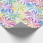 花火カラフル ラッピングペーパー (角)