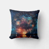 花火クッション枕 クッション (正面)