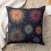 花火クッション クッション (ブランケット)