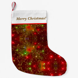 花火クリスマスストッキング スモールクリスマスストッキング