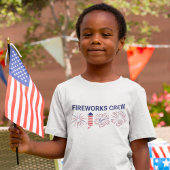 花火クルー7月4日独立記念日 Tシャツ