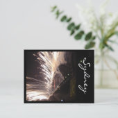 花火シドニー橋 シーズンポストカード (スタンド正面)