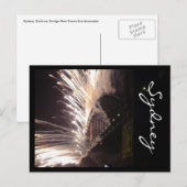 花火シドニー橋 シーズンポストカード (正面/裏面)