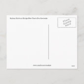 花火シドニー橋 シーズンポストカード (裏面)