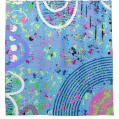 花火ショー シャワーカーテン (正面)