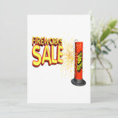 花火セール 招待状 (スタンド正面)