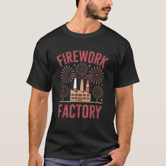 花火テクニシャン花火エキスパートスペシャルE Tシャツ (正面)