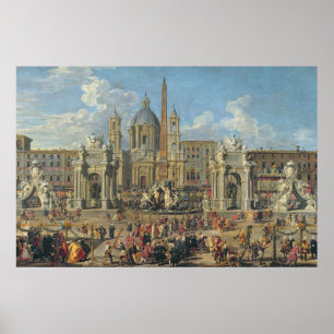 花火ディスプレイの準備2 ポスター