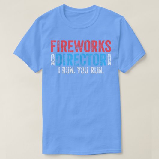花火ディレクター7月の4thお祝いギフト80 tシャツ (デザイン正面)