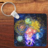花火バースト キーホルダー (正面)