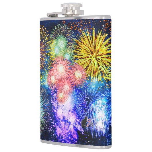 花火バースト フラスク (左)