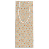 花火パターインスパイアン – ワイン抱き枕 ワインギフトバッグ (裏面)