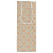 花火パターインスパイアン – ワイン抱き枕 ワインギフトバッグ (正面)