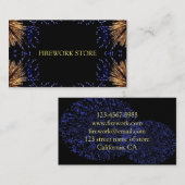 花火パーティー 名刺 (正面/裏面)