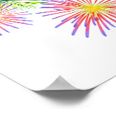 花火ビッグパーティーお祝い爆竹 ポスター (角)