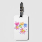 花火ビッグパーティーお祝い爆竹 ラゲッジタグ (正面縦)