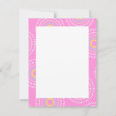 花火ピ日本のンク ノートカード (裏面)