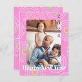 花火ピ日本のンク ノートカード (正面/裏面)