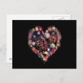 花火ファンキーの愛 ポストカード (正面/裏面)