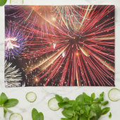 花火フィナーレ キッチンタオル (折り畳み)