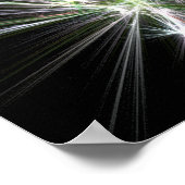 花火フラクタル ポスター (角)