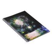 花火ボートアート水彩海 ノートブック (右側)