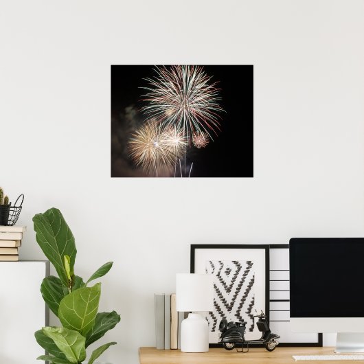 花火ポスター131 ポスター (ホームオフィス)