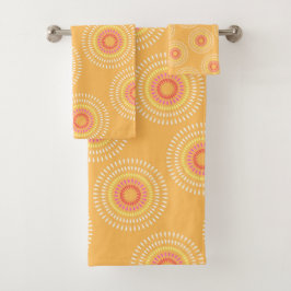 花火マスタード日本の バスタオルセット