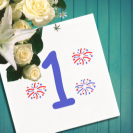 花火一歳 スタンダードカクテルナプキン