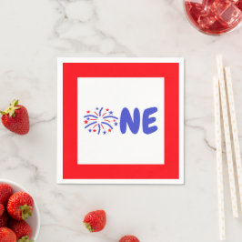 花火一歳 スタンダードカクテルナプキン