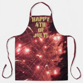 花火三七月シェフエプロン4位 エプロン (正面)