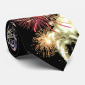 花火力のタイ ネクタイ (ロール)