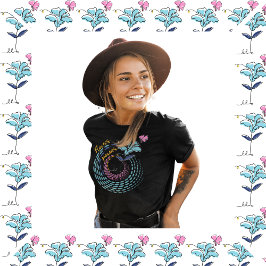 花火力花螺旋 Tシャツ