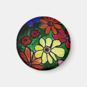 花火力開花 マグネット (正面)