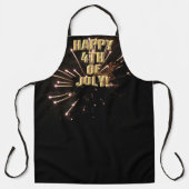 花火大会5 7月シェフエプロン4日 エプロン (正面)