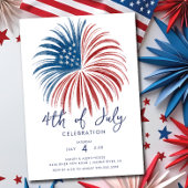 花火大会7月4日 招待状