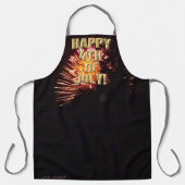 花火大会8 7月シェフエプロン4日 エプロン (正面)