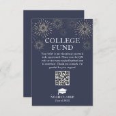 花火大学モダン基金の卒業 エンクロージャーカード (正面/裏面)