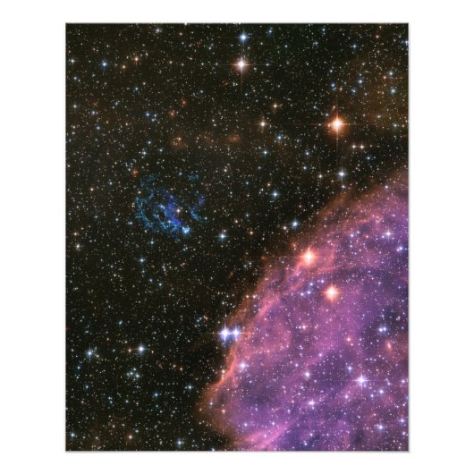 花火小マゼラン雲 フォトプリント (正面)