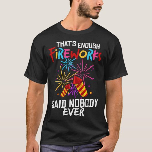花火工火工火工火工火工火工師 Tシャツ (正面)