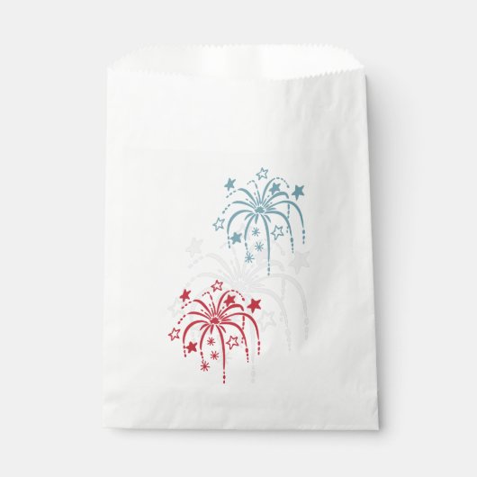 花火愛国的紙グディーバッグ フェイバーバッグ (正面)