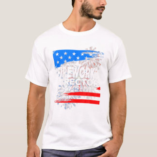 花火打ち上げ責任者Tシャツ 7月4日 Tシャツ