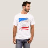 花火打ち上げ責任者Tシャツ 7月4日 Tシャツ (正面フル)