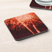 花火抽象芸術印象派 コースター (左側)