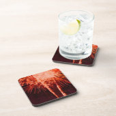 花火抽象芸術印象派 コースター (右側)
