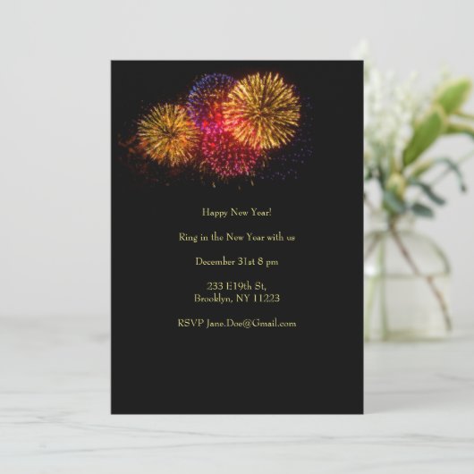 花火招待状 (スタンド正面)