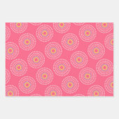 花火日本のさくらんぼ ラッピングペーパーシート (正面2)