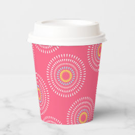 花火日本のさくらんぼ 紙コップ